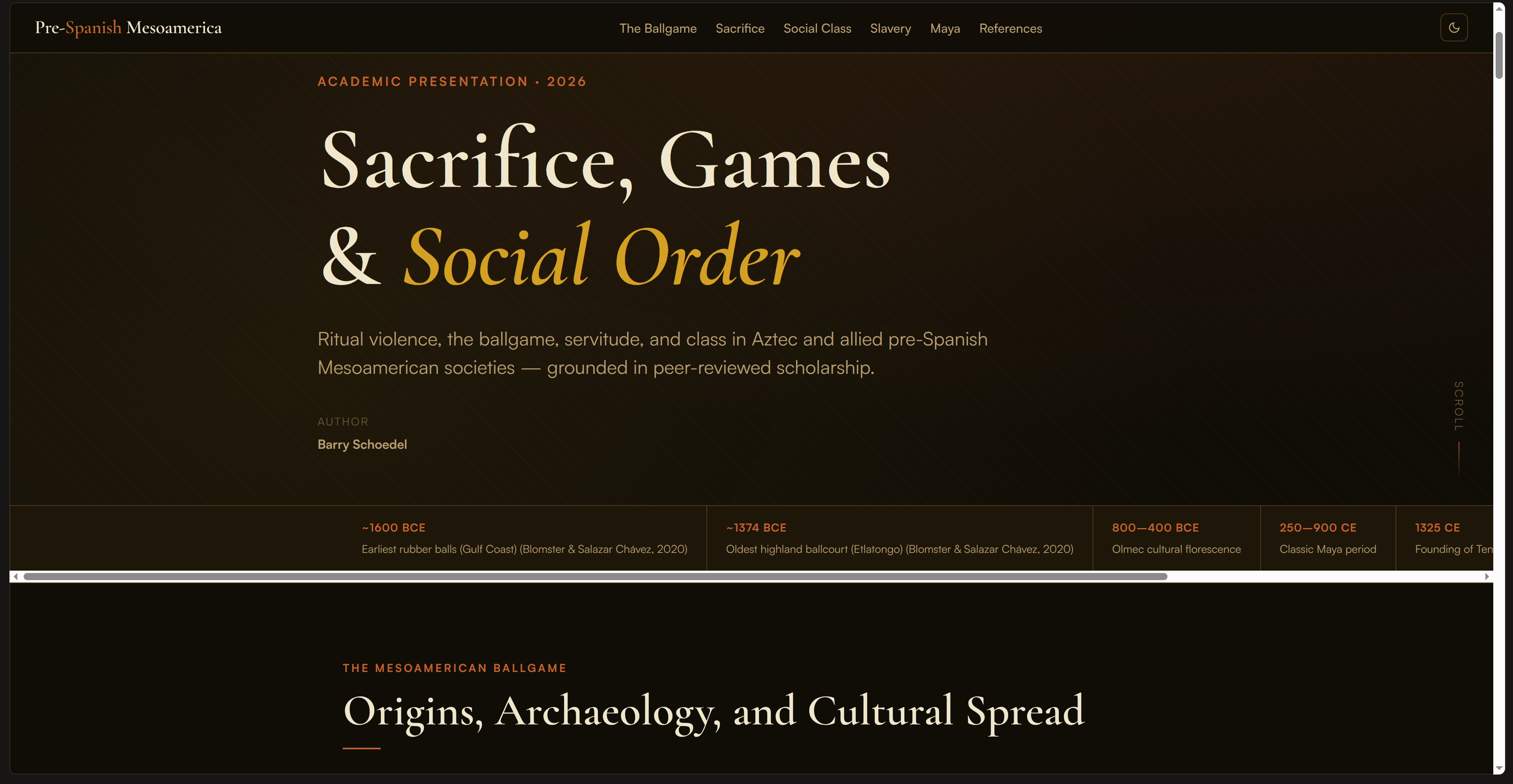 Mesoamerican socio-cultural learning presentation overview