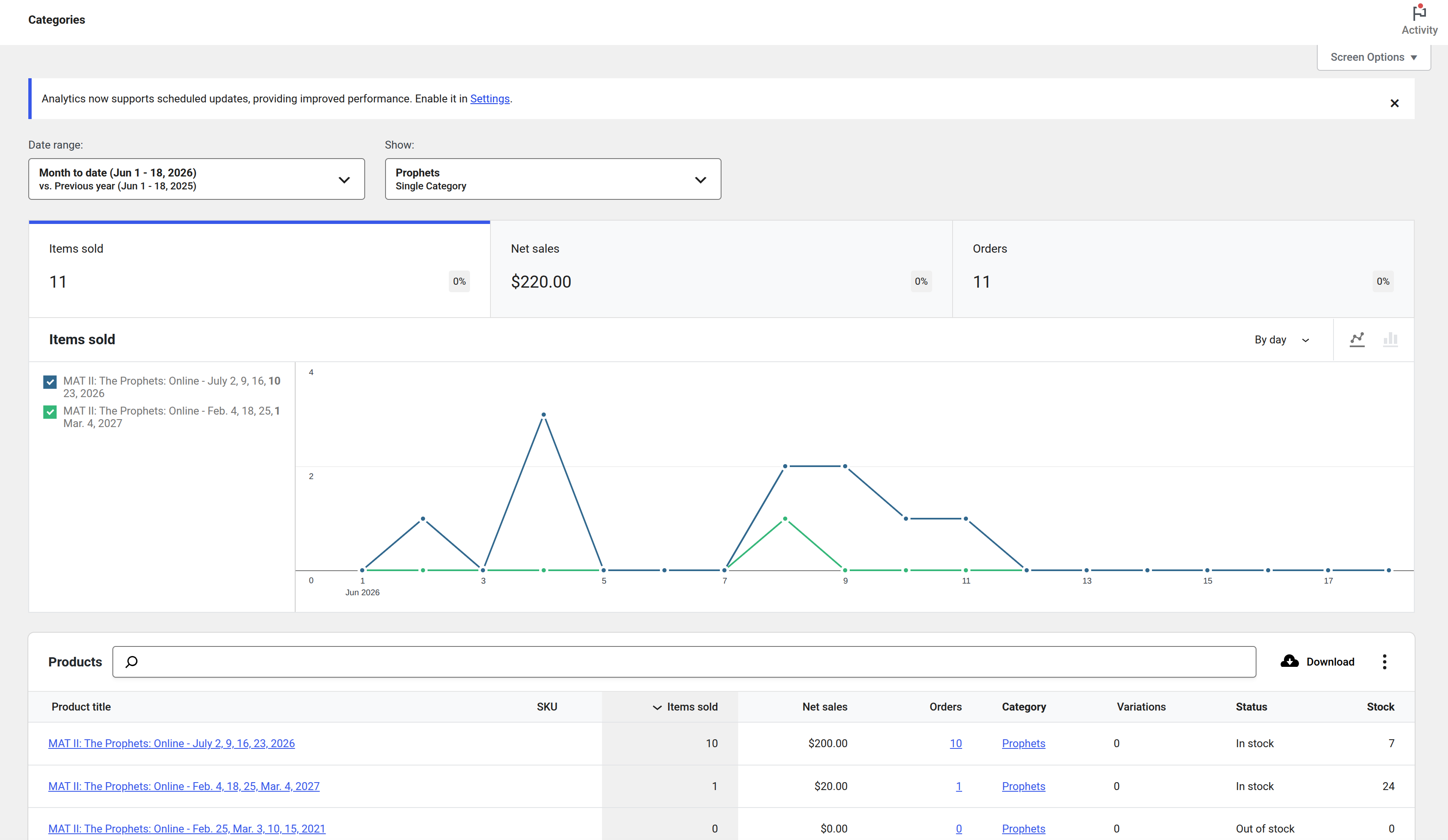xAPI Statement Monitor screen three